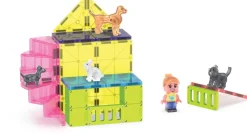 Magna-Tiles Pet Playhouse set - 50 stuks - Hot