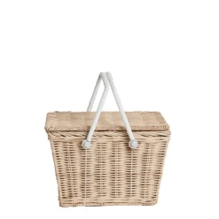 Olli Ella Piki rattan basket - Straw - Sale