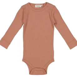 MarMar Copenhagen Plain body lange mouwen - Soft Hazel - Hot