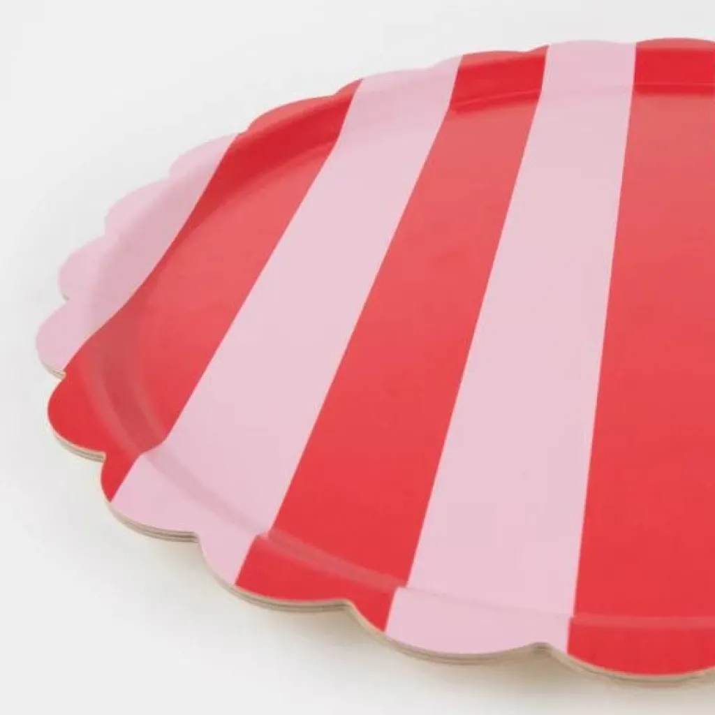 Meri Meri Plateau - Rouge et rose - Discount