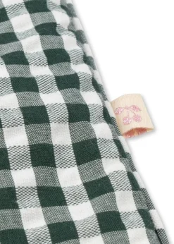 Konges Slojd Poppenbeddengoed - Green check - New