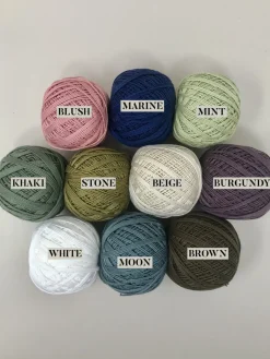Yaarn Poppenkleding - Doll bonnet Frey - gehaakt katoen - Blush - Online