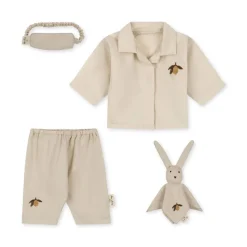 Konges Slojd Poppenpyjamaset - Seedpearl - Outlet
