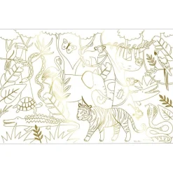 Meri Meri Posters om in te kleuren - Jungle - Online