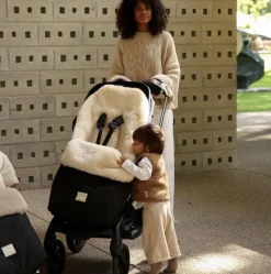 BINIBAMBA Puffmuff voetenzak - Milk - Best