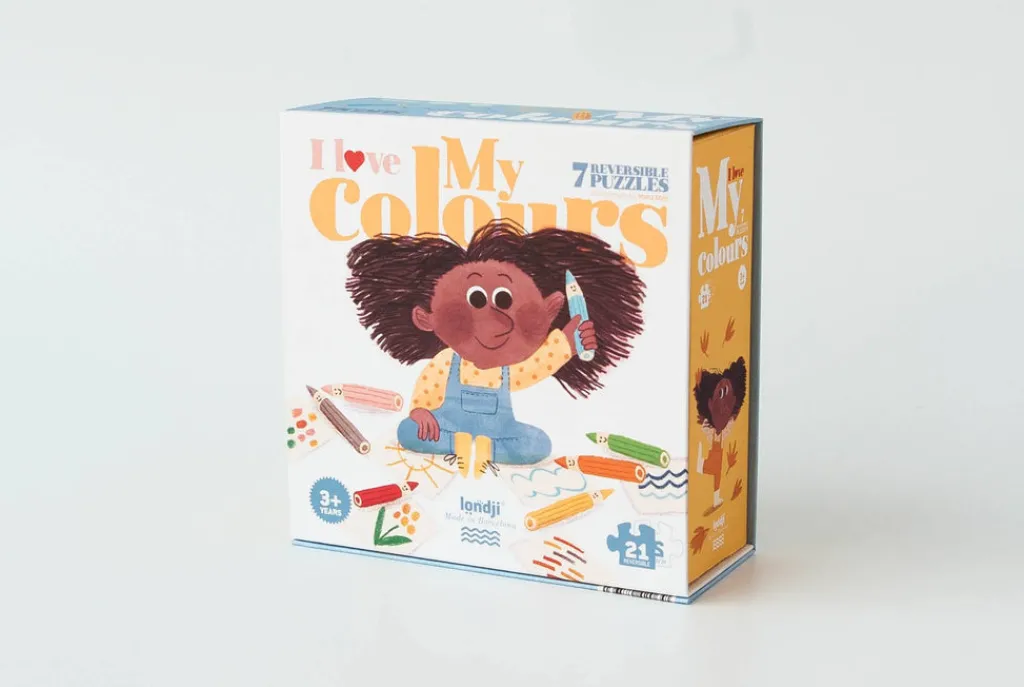 Londji Puzzel - I Love My Colours - 21 stukken - New