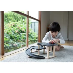 PlanToys race n play - houten parkeergarage -
