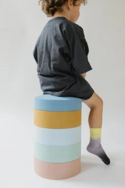 Moes Play Rainbow chair - ocean -