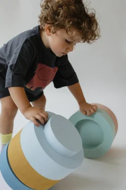 Moes Play Rainbow chair - ocean -