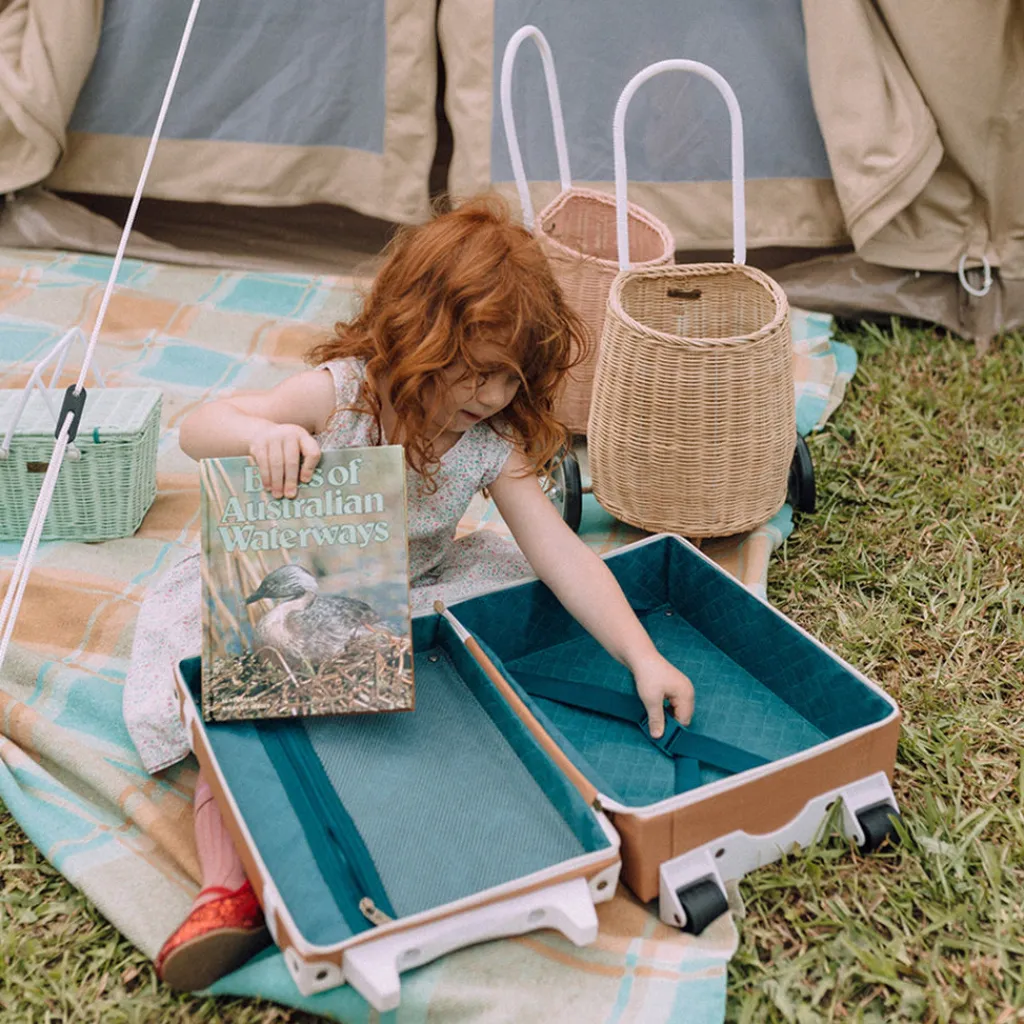 Olli Ella Rattan Original Luggy - Straw - Discount