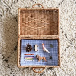 Olli Ella Rattan toaty trunk - Natural - Hot