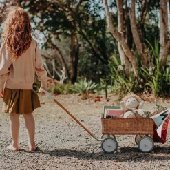 Olli Ella Rattan wonder wagon - Natural - New