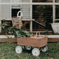 Olli Ella Rattan wonder wagon - Natural - New