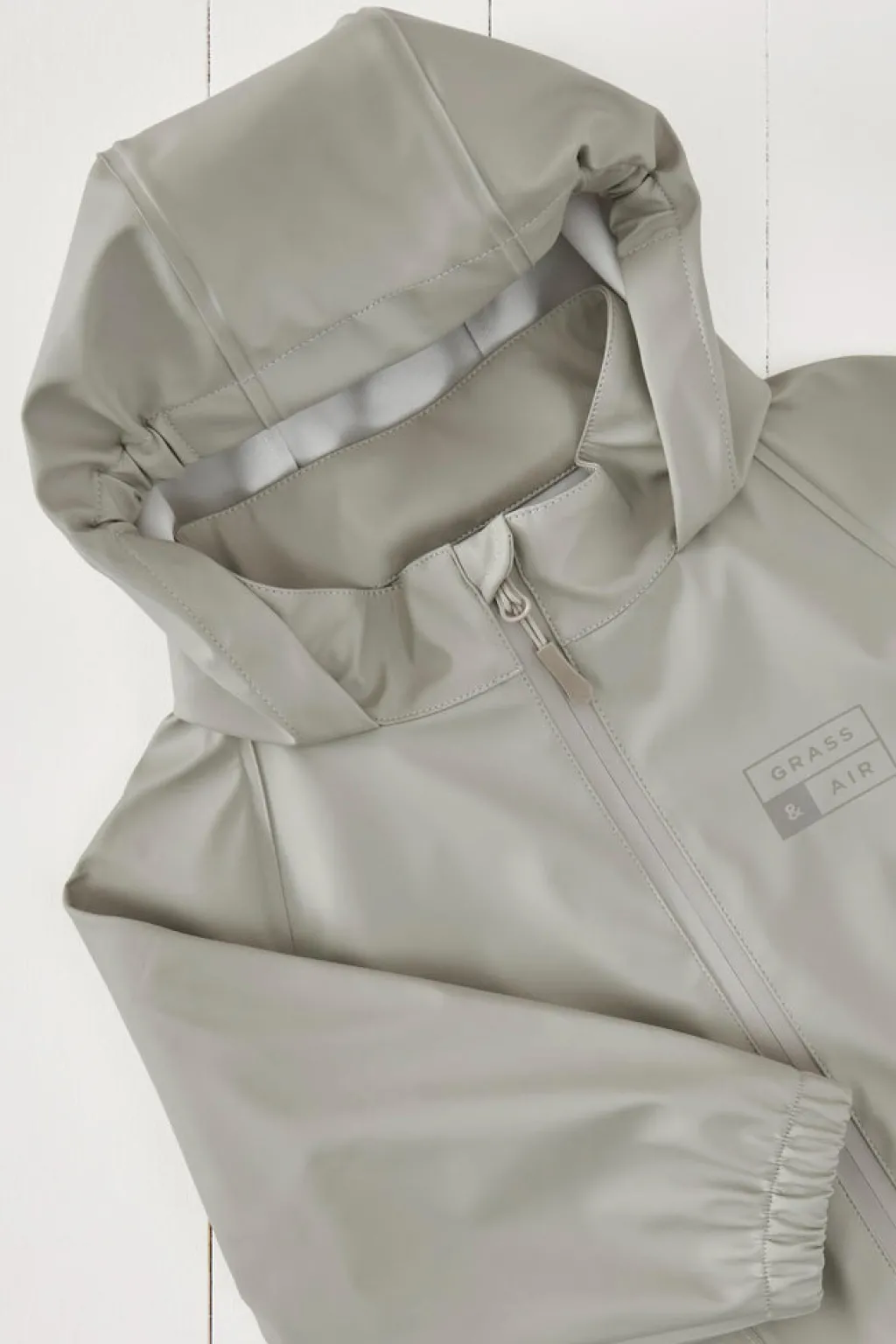 Grass & Air Regenjas - Geothermal Grey - Hot