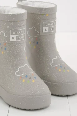 Grass & Air Regenlaarzen - Geothermal Grey - Best