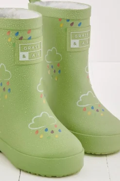 Grass & Air Regenlaarzen - Glacier Green - Online