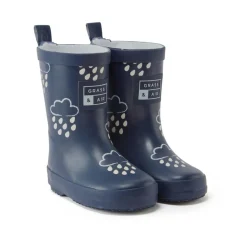 Grass & Air Regenlaarzen - Navy - Clearance