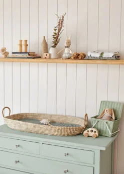 Olli Ella Reva Seagrass Changing Basket - Natural - Clearance