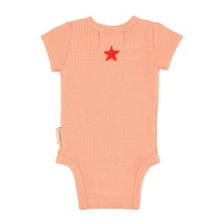 Piupiuchick Romper - roze met kersenprint - Discount
