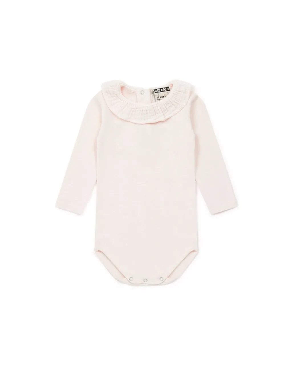 Bonton Romper met kraagje - Rose des fleurs - Hot