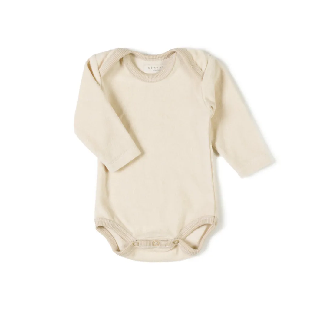Nixnut Romper Snug - Pearl/Grain - Hot