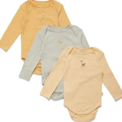 Konges Slojd Rompers Cue 3 pack - Apricot/Mint/Sorbet - Clearance
