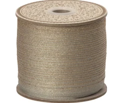 Maileg Ruban - Grey/Lurex 200m -
