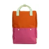 Sticky Lemon Rugzak large - Better Together Colourblocking Gravel Orange & Rosette Pink - Hot