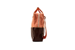 Sticky Lemon Rugzak large - Meadows colourblocking Moonrise pink + Stormy purple - Outlet