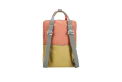 Sticky Lemon Rugzak large - Wonders Coral pink + Reed green - Discount