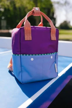 Sticky Lemon Rugzak small - Better Together Colourblocking Purple Tights & Badminton Blue - Sale