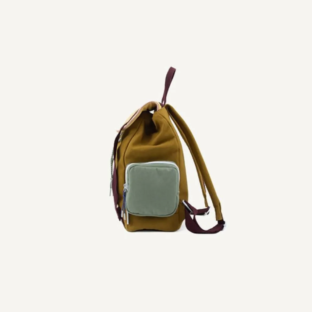 Sticky Lemon Rugzak small - meadows adventure khaki green - Online