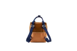 Sticky Lemon Rugzak small - Meadows colourblocking treehouse brown + morning sky - Online