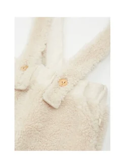 Arsene et les pipelettes Salopette teddy - beige - Sale