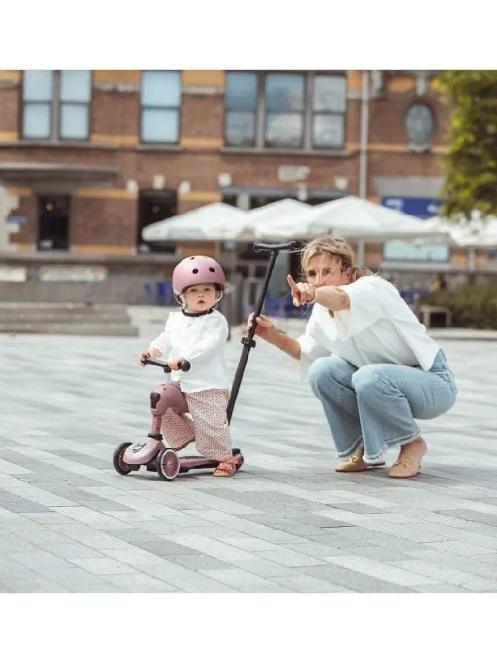 Scoot and Ride Scooter Highwaykick 1 Push & Go - Wildberry -