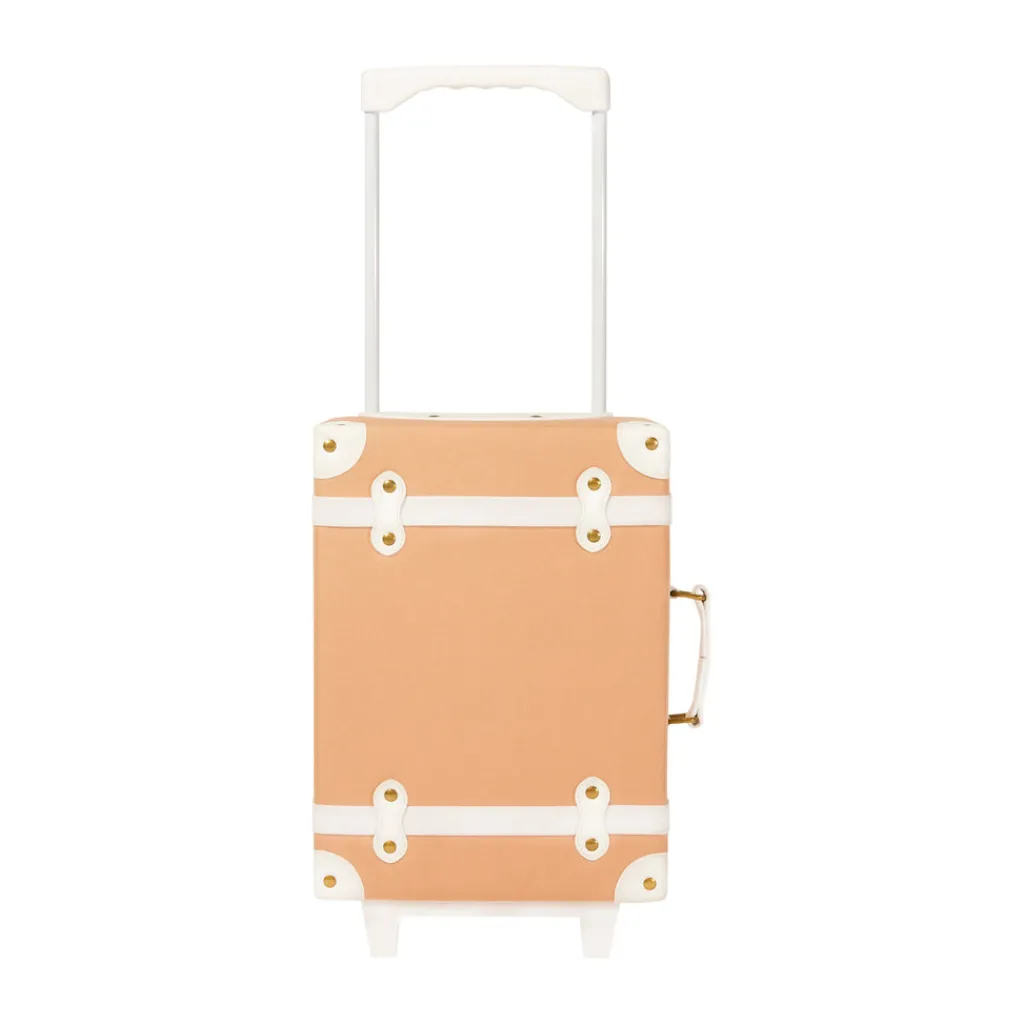 Olli Ella See-Ya Suitcase - Blush - Best