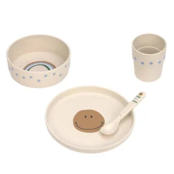 Lässig Serviesset - Happy Rascals Smile Sky Blue - Outlet