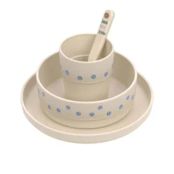 Lässig Serviesset - Happy Rascals Smile Sky Blue - Outlet