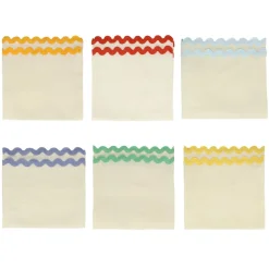 Meri Meri Serviettes avec bordure colorée - Discount