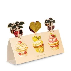 Konges Slojd Set de décoration de fête - Cerise - Discount