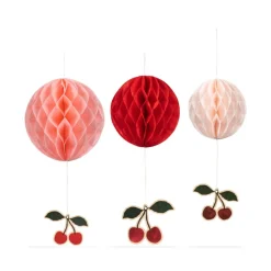 Konges Slojd Set de décoration de fête - Cerise - Discount