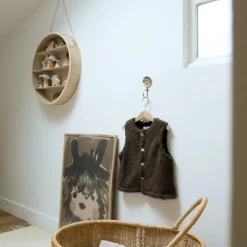 Gentil Coquelicot Sherpa vest zonder mouwen - Chocolat - Discount