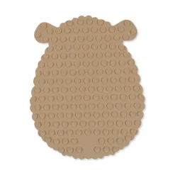 Konges Slojd Siliconen badmatje en thermometer schaap - Warm Clay - Outlet