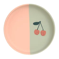 Lässig Siliconen bord - Happy Fruits Cherry - Online