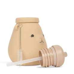 Konges Slojd Siliconen drinkflesje teddy - Shell - Discount