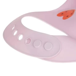 Lässig Siliconen slabbetje - Happy Rascals Heart Lavender - New
