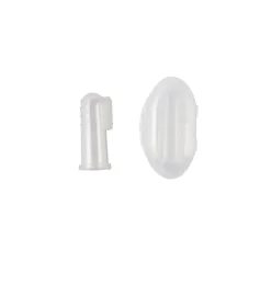 Jack N' Jill Siliconen vinger tandenborstel 2-pack - Stage 1 (6-12m) - Discount