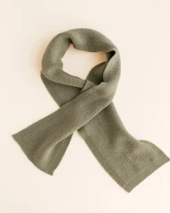 Hvid Sjaal Gustave - Artichoke - Outlet