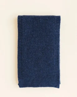 Hvid Sjaal Gustave - Blue - Clearance
