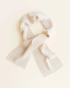 Hvid Sjaal Gustave - Cream -